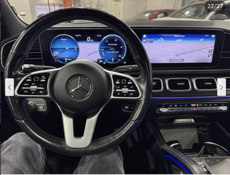 Mercedes-Benz GLE 350 BURMESTER* 360КАМЕРА* ПАНОРАМА* LANE* ASSIST* , снимка 7 - Автомобили и джипове - 52650150