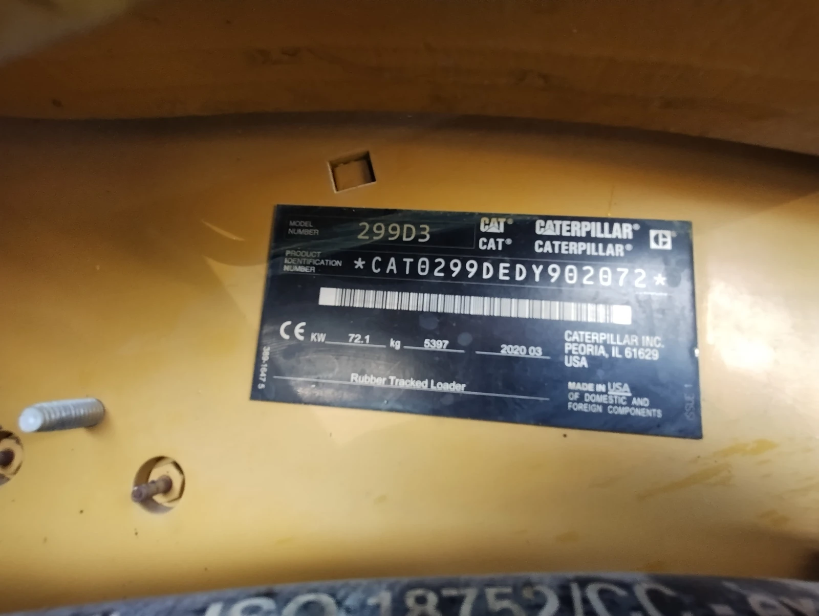 Мини челни товарачи Cat 299D3 - изображение 10