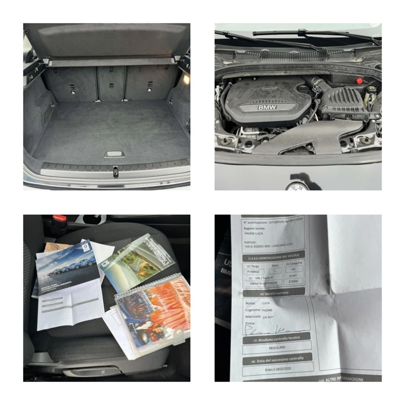 BMW 2 Active Tourer 1.5TDI 116кс EURO 6D NAVI АВТОПИЛОТ ВНОС ИТАЛИЯ, снимка 15 - Автомобили и джипове - 52887985