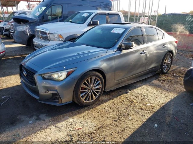 Infiniti Q50 LUXE/АВТОКРЕДИТИРАНЕ/341 ЛВ НА МЕСЕЦ - изображение 2