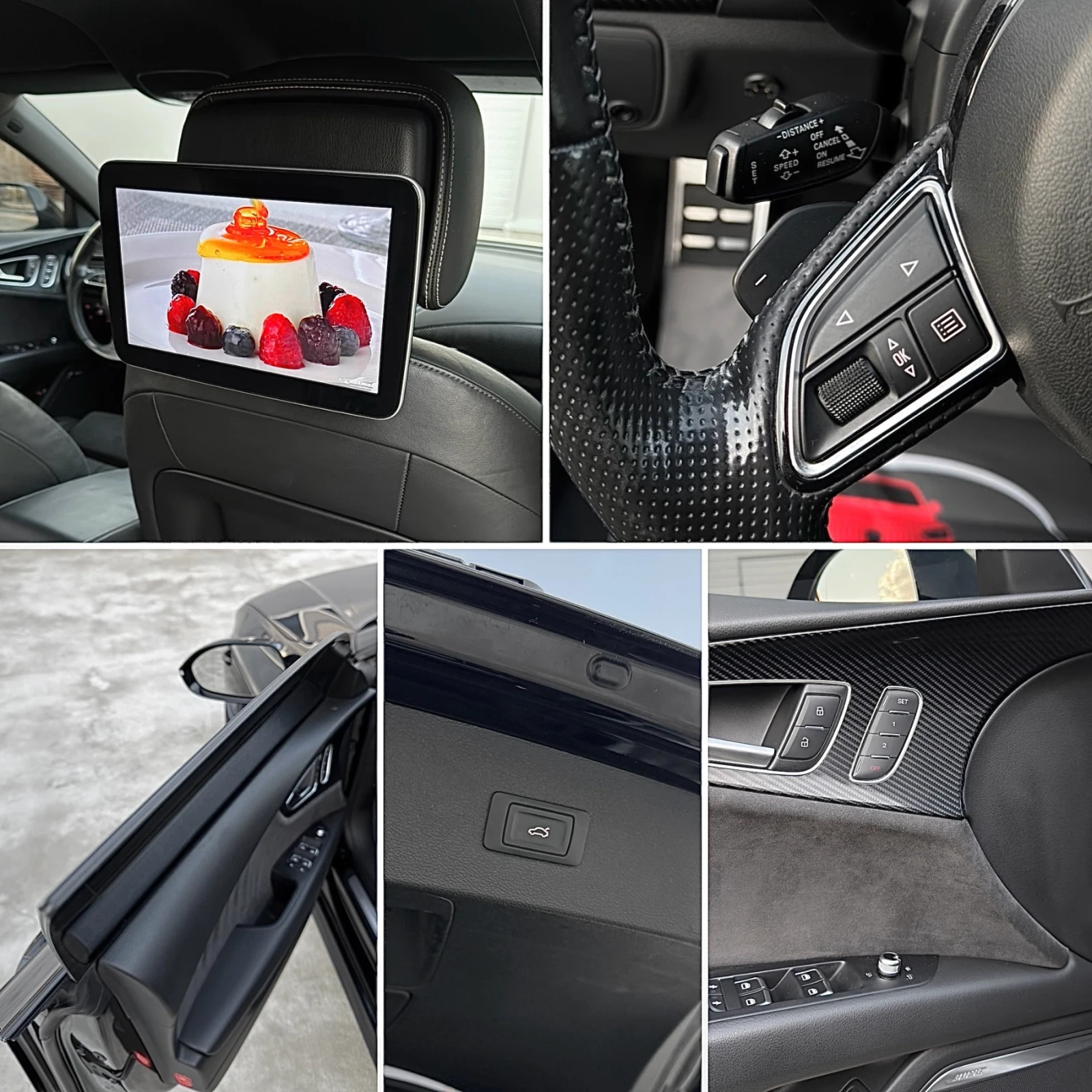 Audi A7 3.0TDI/ S7 OPTIC/ ALL BLACK/ 3xTV/ MATRIX/ CAMERA | Mobile.bg   12