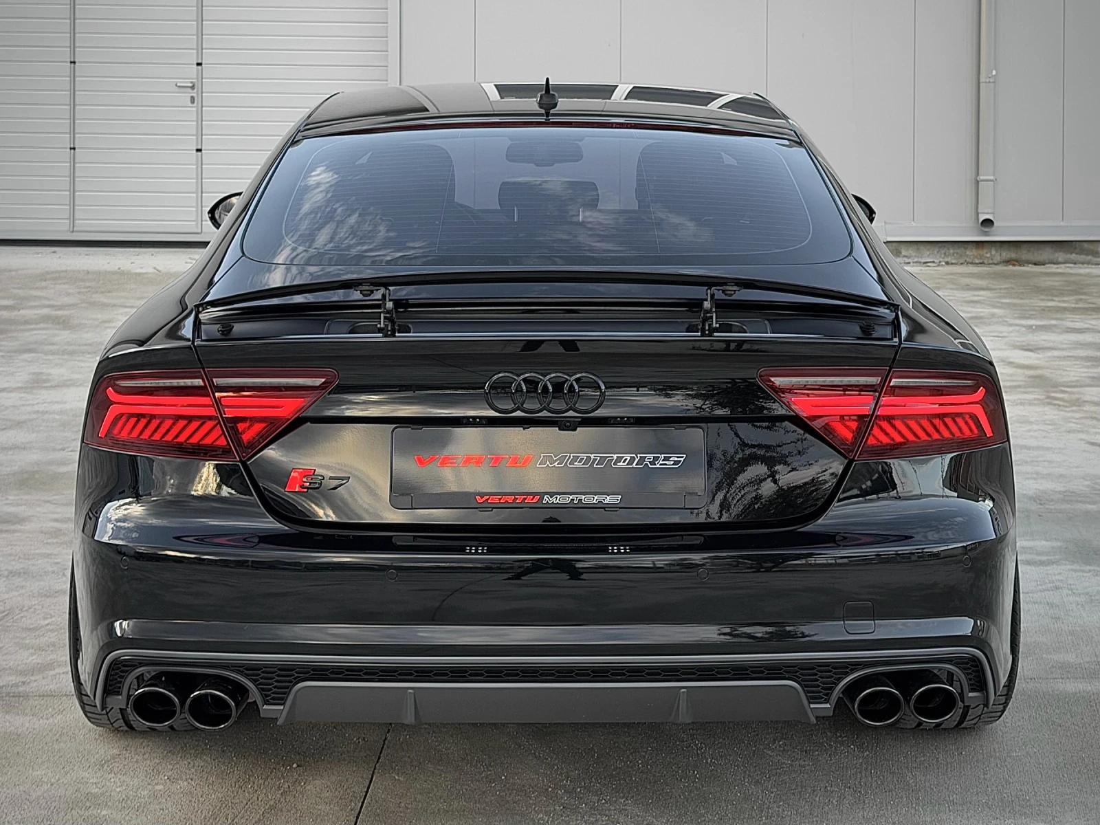 Audi A7 3.0TDI/ S7 OPTIC/ ALL BLACK/ 3xTV/ MATRIX/ CAMERA | Mobile.bg   4