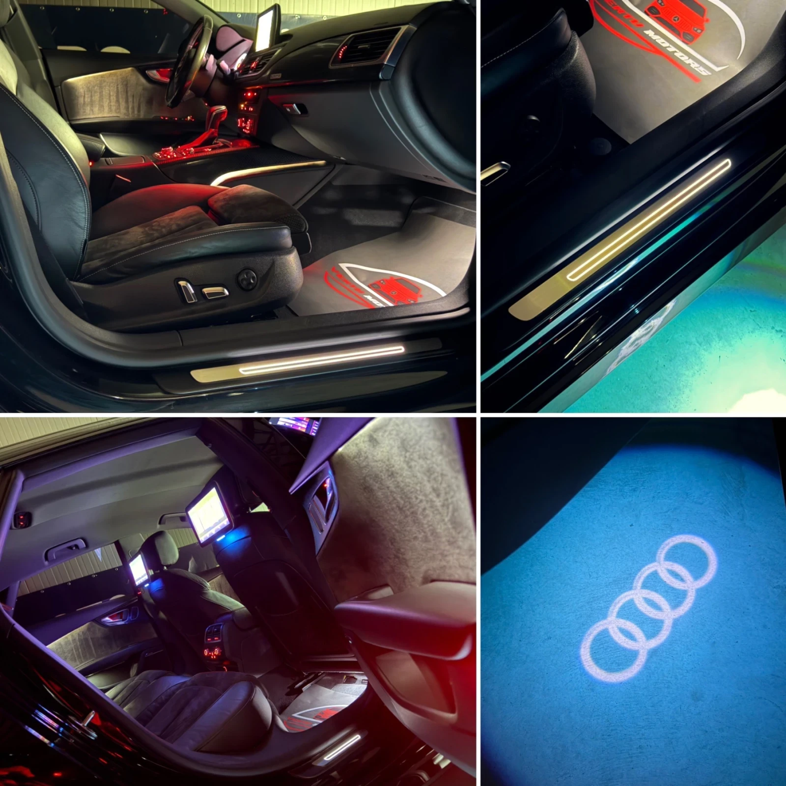 Audi A7 3.0TDI/ S7 OPTIC/ ALL BLACK/ 3xTV/ MATRIX/ CAMERA | Mobile.bg   15