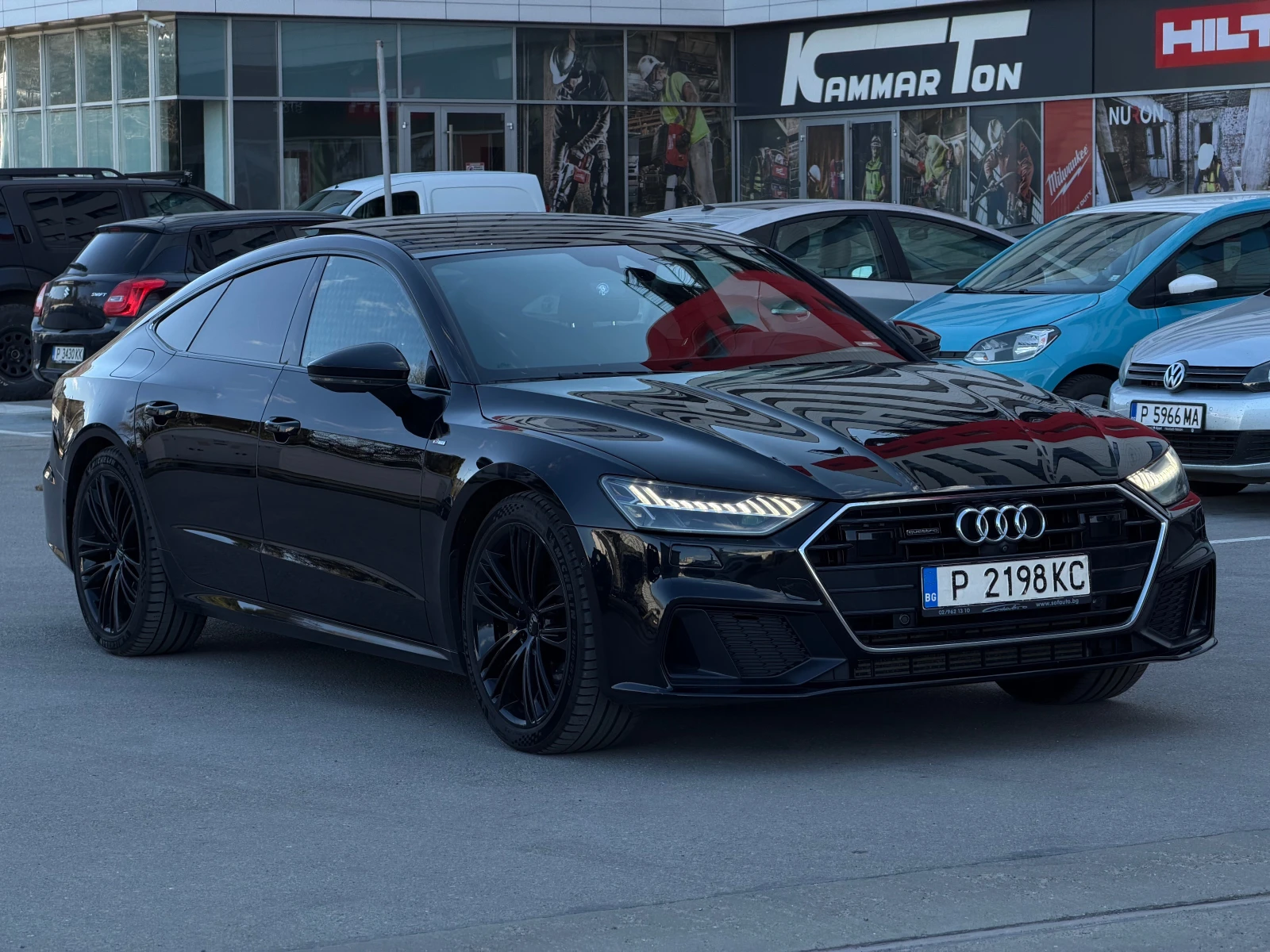 Audi A7 Завиващ з. мост* Bang&Olufsen* 360 к.* S-Line Plus, снимка 3 - Автомобили и джипове - 54237376