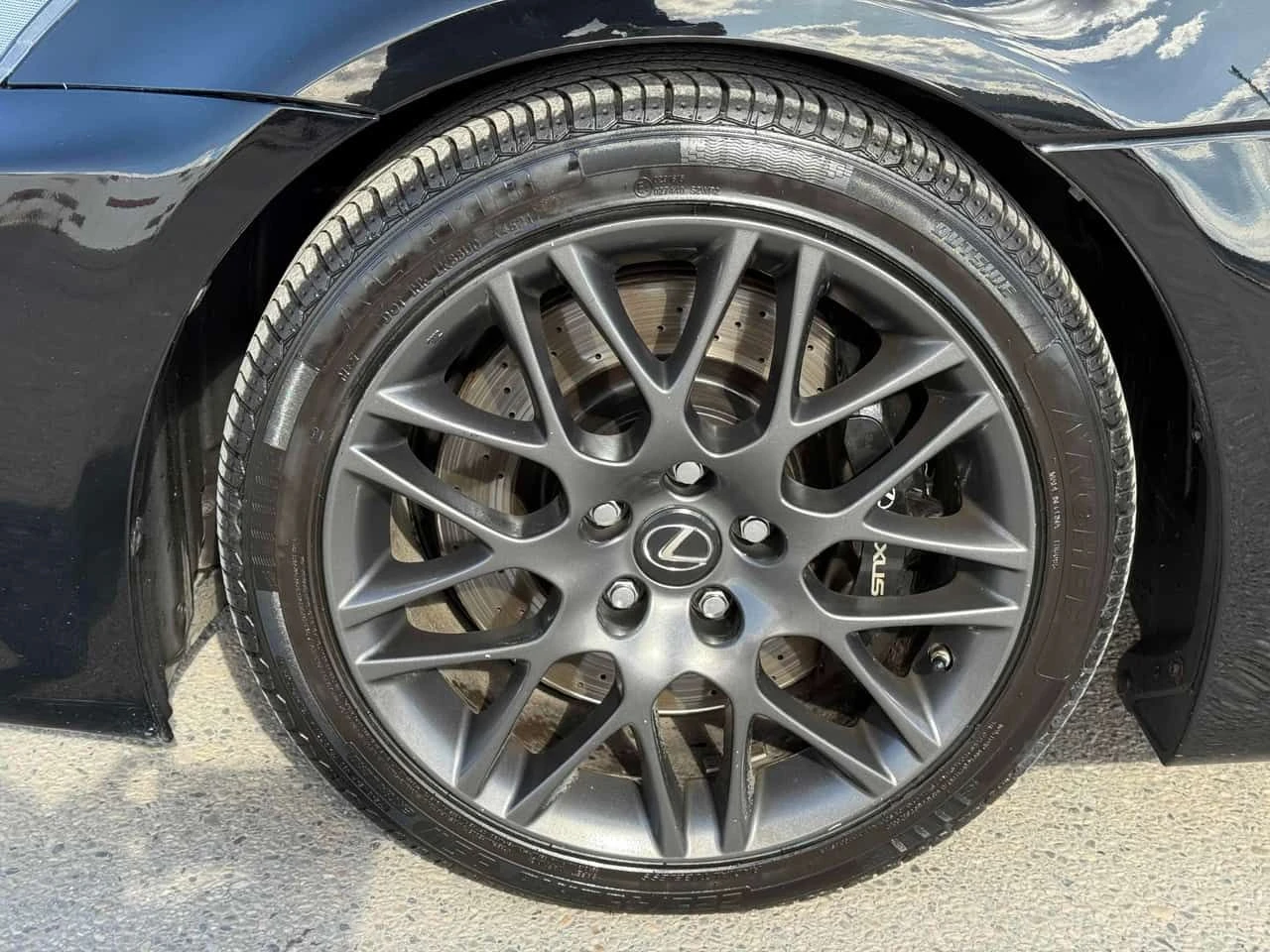 Lexus IS F ШИБЕДАХ/ПОДГРЕВ/5.0/CARFAX/ФИНАНСИРАНЕ, снимка 7 - Автомобили и джипове - 54633500