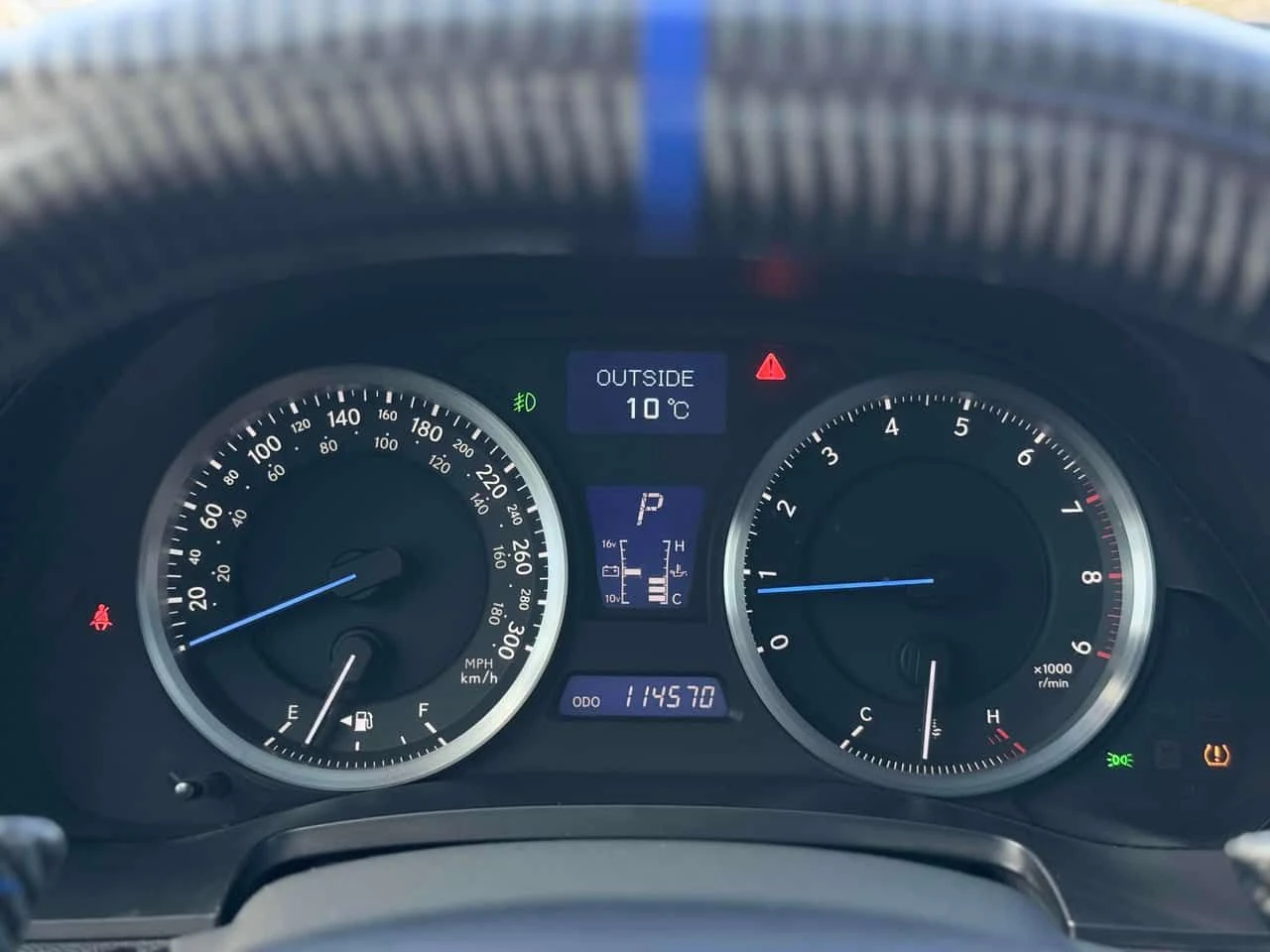 Lexus IS F ШИБЕДАХ/ПОДГРЕВ/5.0/CARFAX/ФИНАНСИРАНЕ, снимка 8 - Автомобили и джипове - 54633500