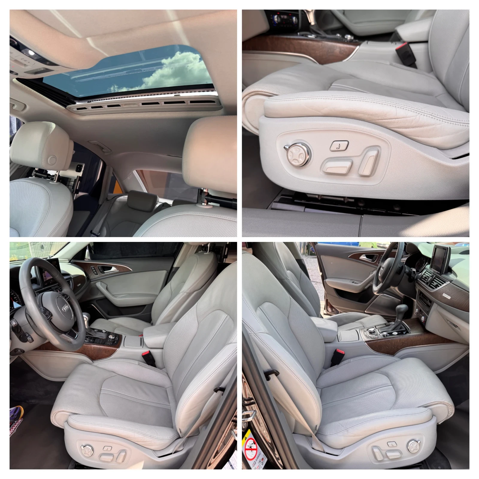 Audi A6 S6/3.0d/MATRIX/ВС.ЕКСТРИ ЗА МОДЕЛА/КАФ.ПЕРЛА/ТОП//, снимка 9 - Автомобили и джипове - 54669123