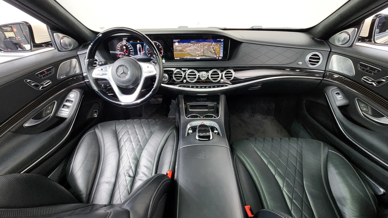 Mercedes-Benz S 560 Maybach* HUD* SOFT CLOSE* 360* МАСАЖ* КРАЙНА ЦЕНА, снимка 7 - Автомобили и джипове - 55595313