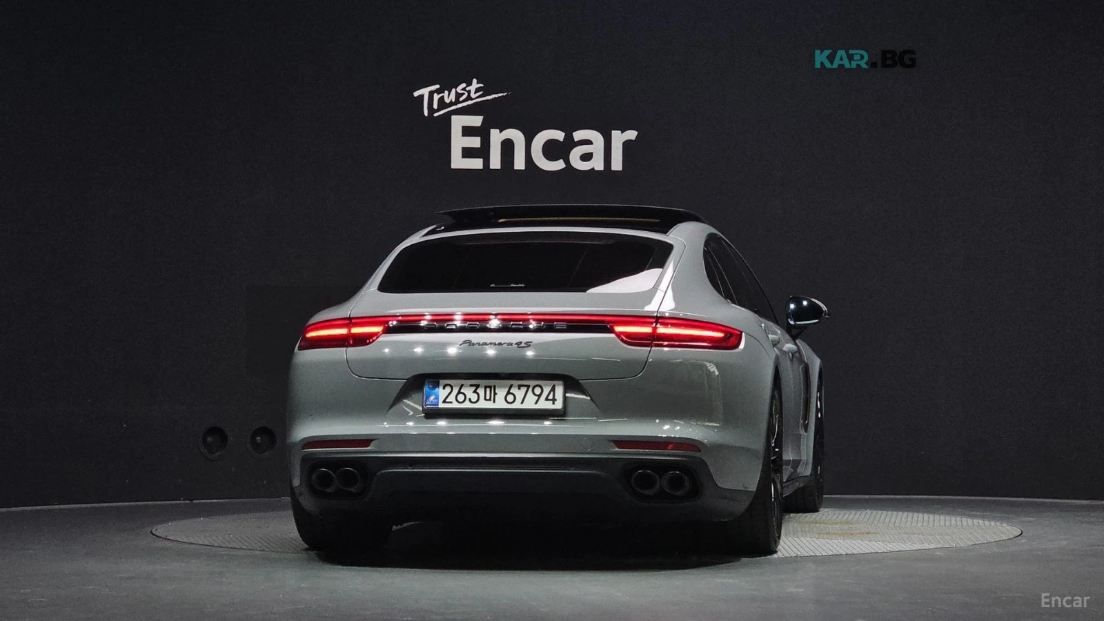 Porsche Panamera 3.0 V6 TURBO* PDK* ОБДУХ* ПАНО* ХЕДЪП* , снимка 4 - Автомобили и джипове - 55709972
