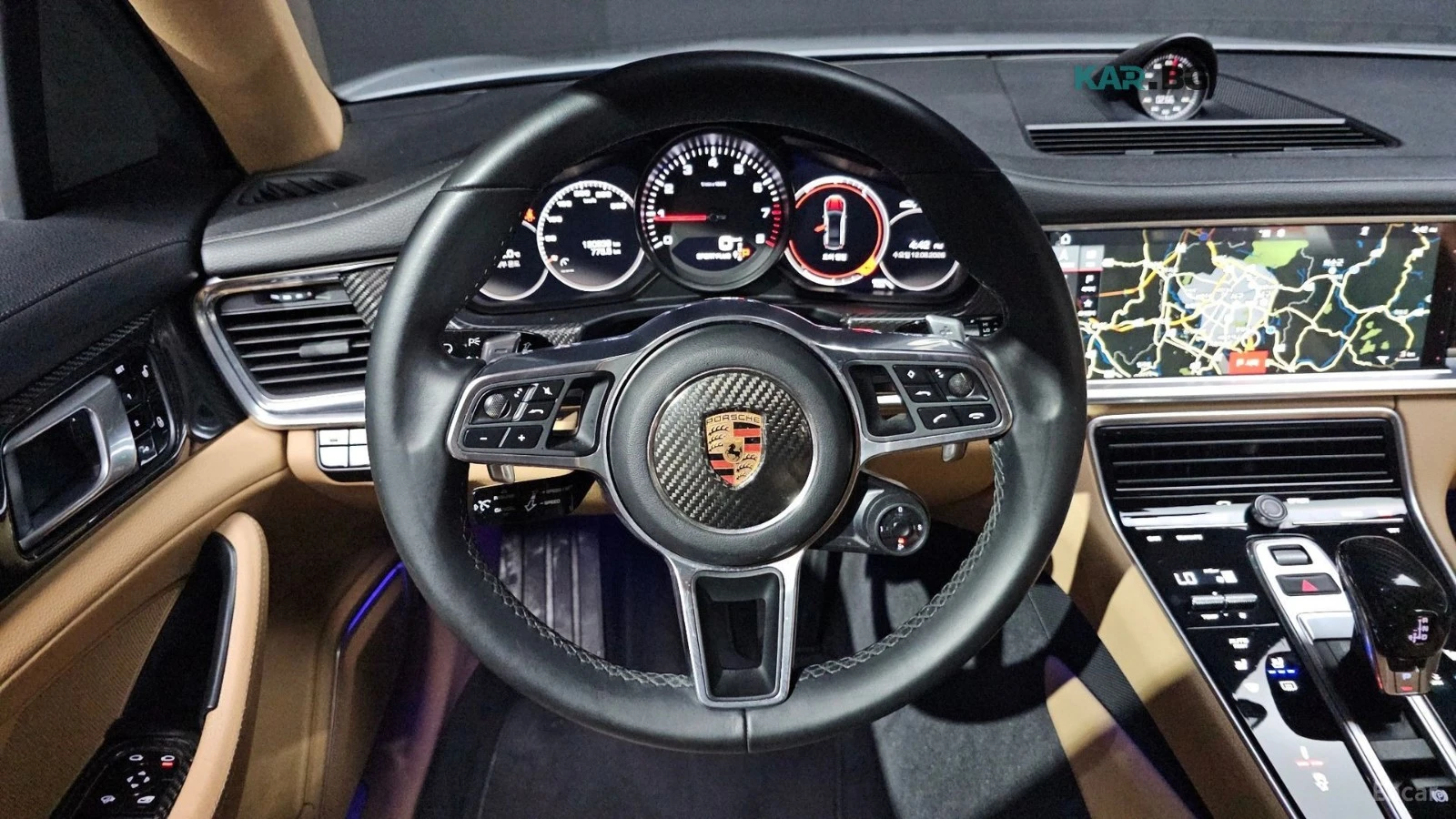 Porsche Panamera 3.0 V6 TURBO* PDK* ОБДУХ* ПАНО* ХЕДЪП* , снимка 13 - Автомобили и джипове - 55709972