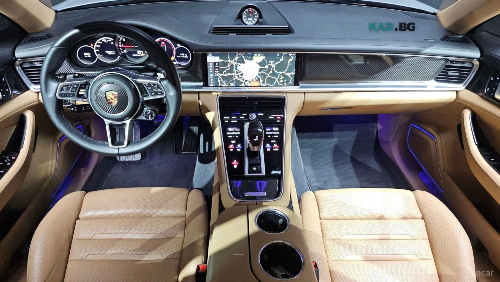 Porsche Panamera 3.0 V6 TURBO* PDK* ОБДУХ* ПАНО* ХЕДЪП* , снимка 7 - Автомобили и джипове - 55709972