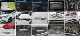 Hyundai Santa fe 2.2D 200hp 4x4 FACELIFT/PANORAMA/KEYLESS/NAVI/LED, снимка 14