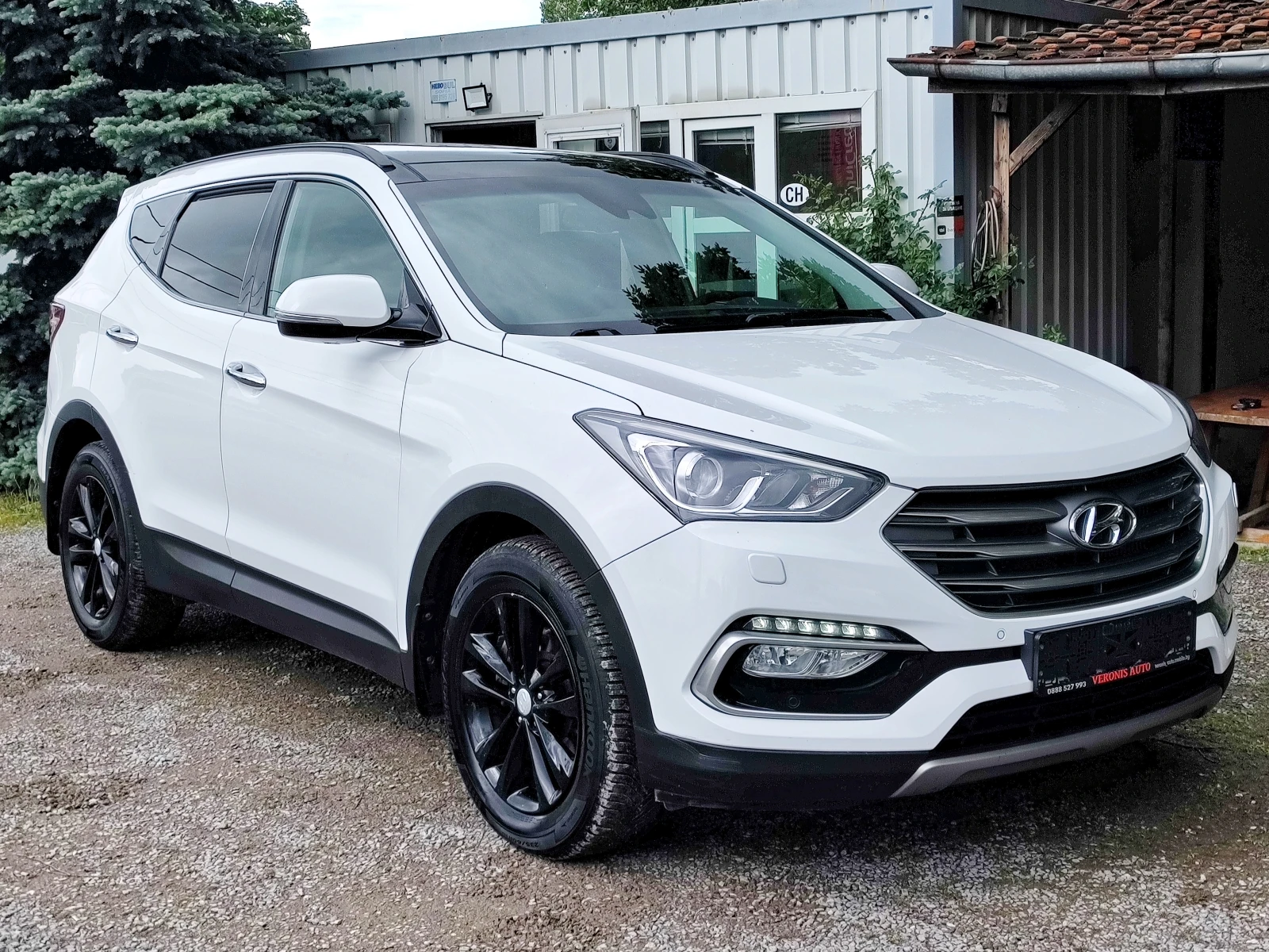 Hyundai Santa fe 2.2D 200hp 4x4 FACELIFT/PANORAMA/KEYLESS/NAVI/LED, снимка 5 - Автомобили и джипове - 54656266
