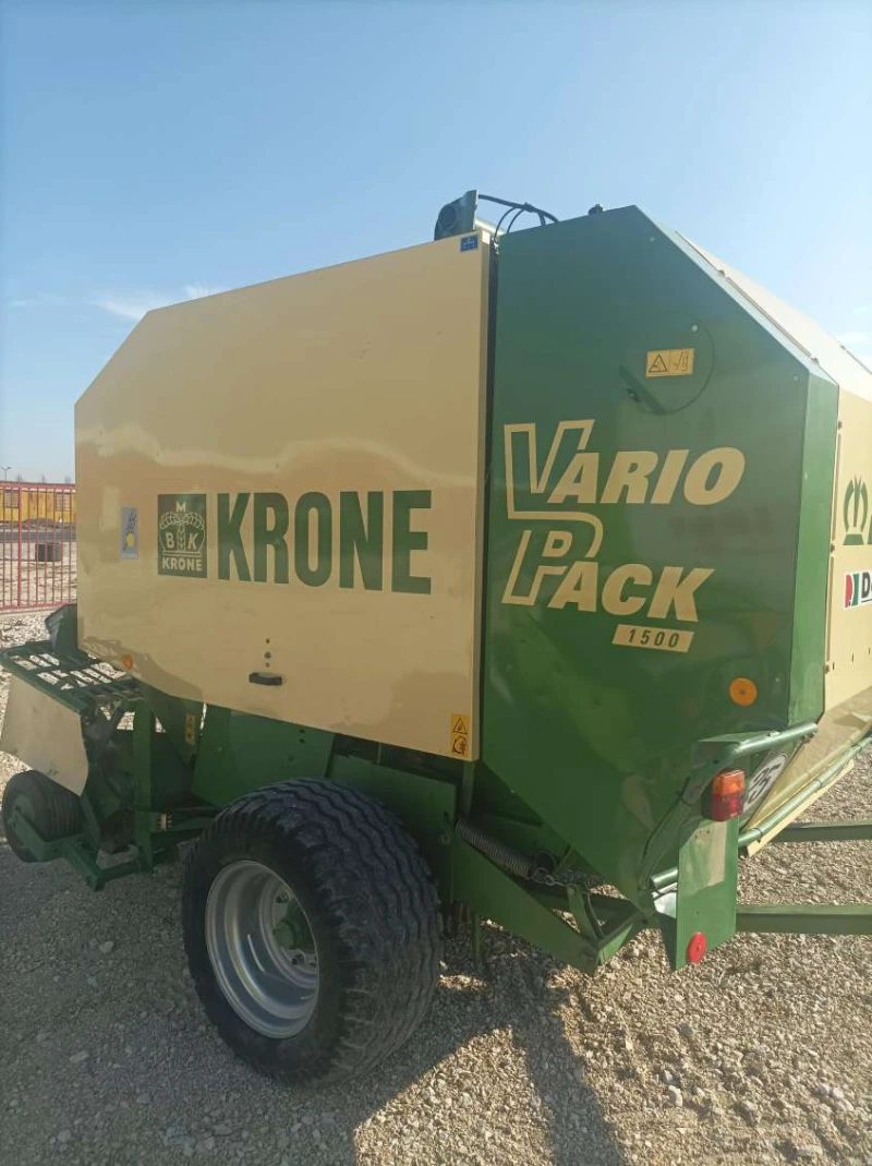 Балировачка Krone Variopack 1500, снимка 10 - Селскостопанска техника - 49205741