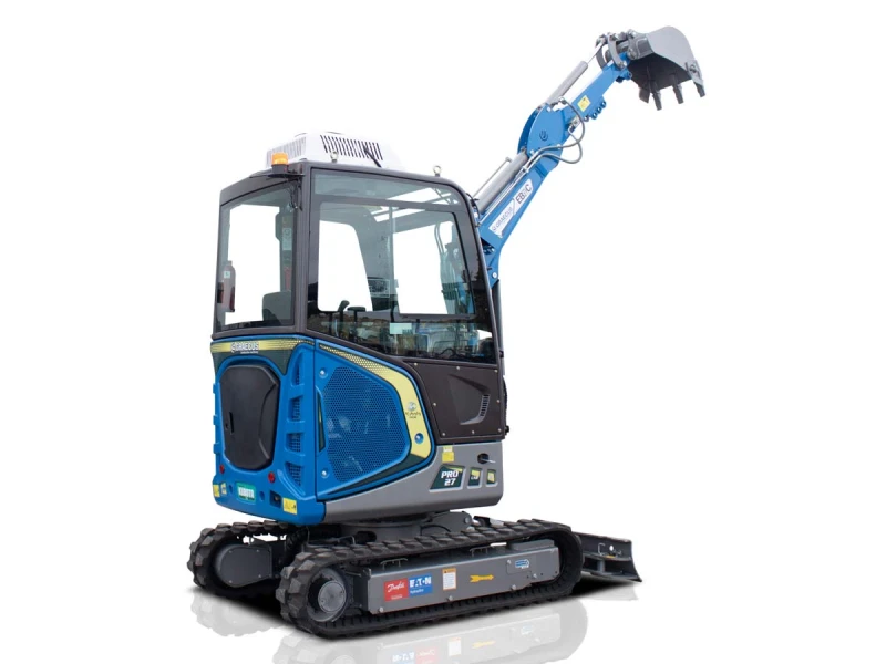 Багер Kubota GRAECUS 2.7 т. с климатик, снимка 3 - Индустриална техника - 53466986