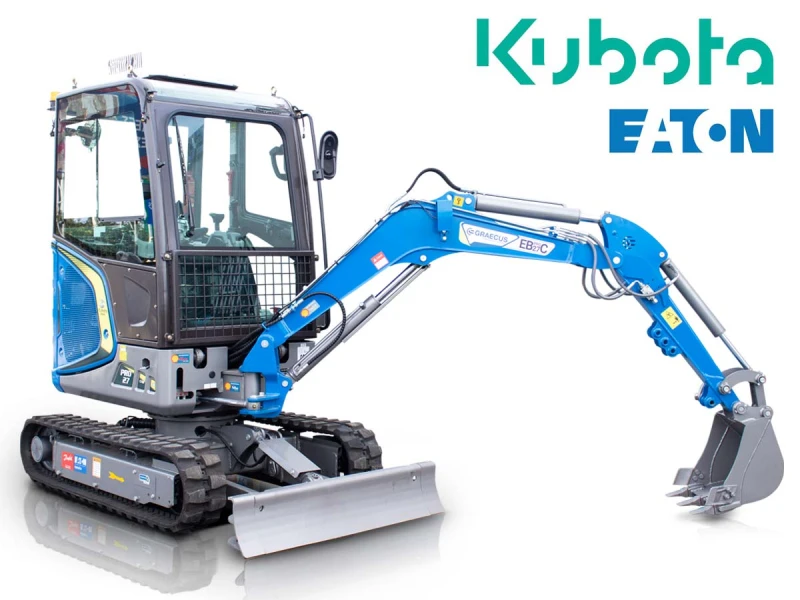 Багер Kubota GRAECUS 2.7 т. с климатик