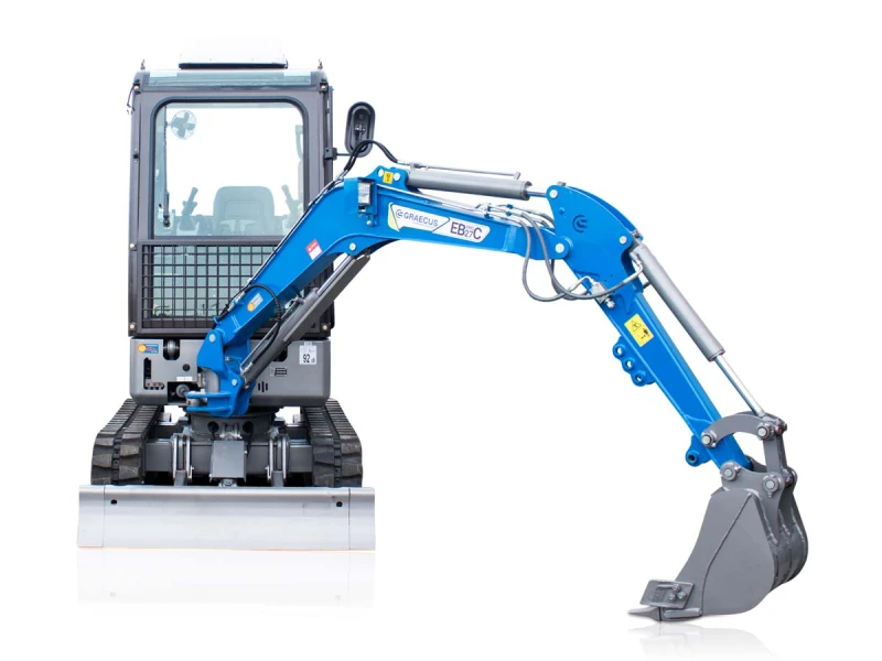 Багер Kubota GRAECUS 2.7 т. с климатик, снимка 7 - Индустриална техника - 53466986