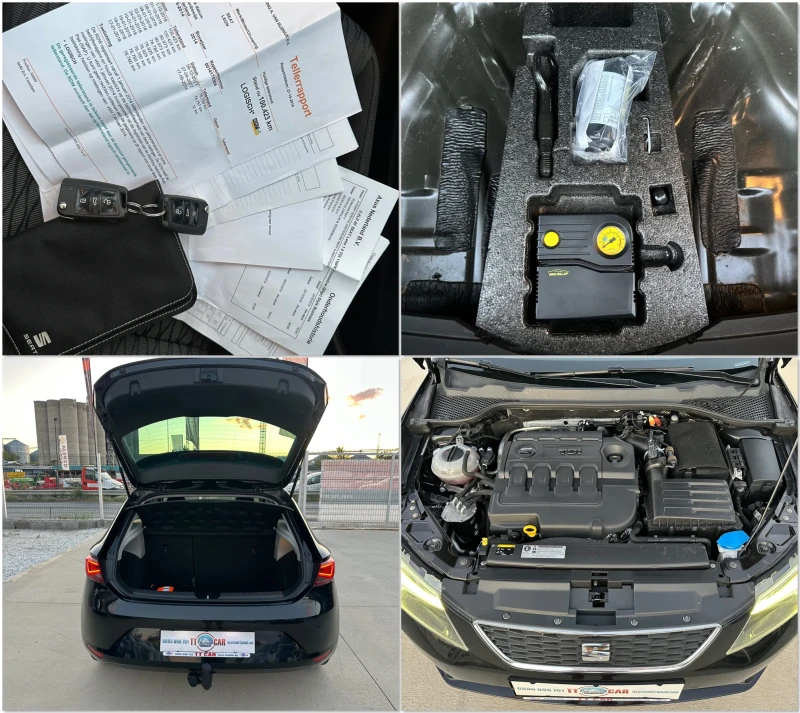 Seat Leon 1.6TDI 6-скор.Нави! Лед! Перфектен!!!, снимка 17 - Автомобили и джипове - 51725734
