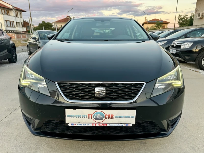 Seat Leon 1.6TDI 6-скор.Нави! Лед! Перфектен!!!, снимка 2 - Автомобили и джипове - 51725734