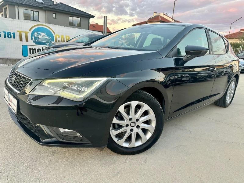 Seat Leon 1.6TDI 6-скор.Нави! Лед! Перфектен!!!