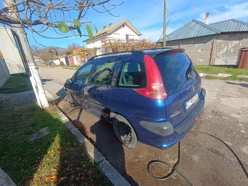 Peugeot 206 1.4 , 75кс sw, снимка 5 - Автомобили и джипове - 52594074