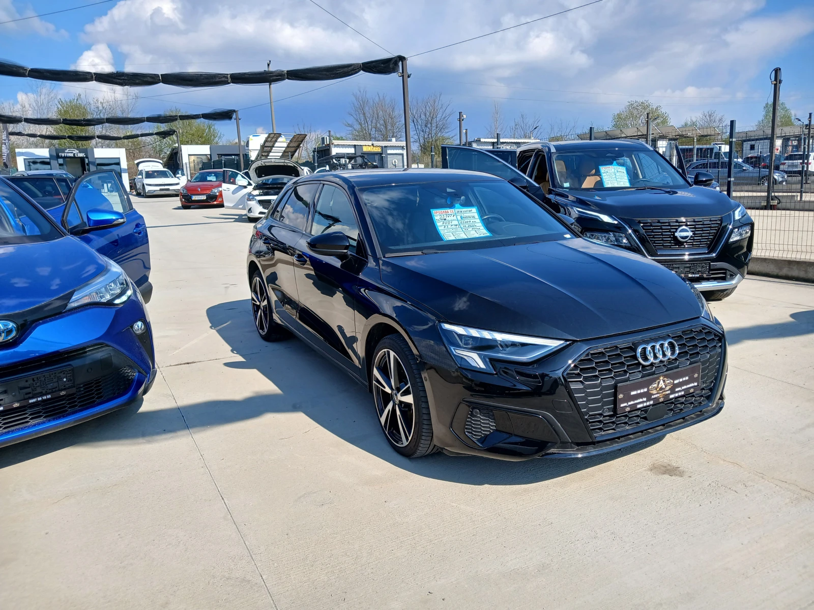 Audi A3 40TFSIe PHEV/3XSLINE/BLACK EDITION/63000KM, снимка 3 - Автомобили и джипове - 54236782