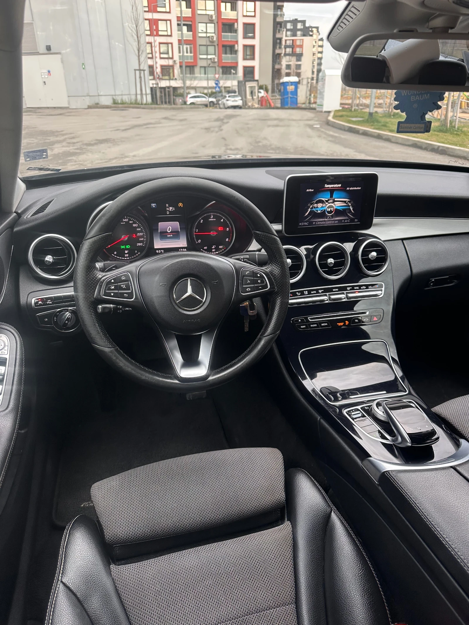 Mercedes-Benz C 250 СМЕНЕНИ ВЕРИГИ* ТЕГЛИЧ* , снимка 9 - Автомобили и джипове - 54571004