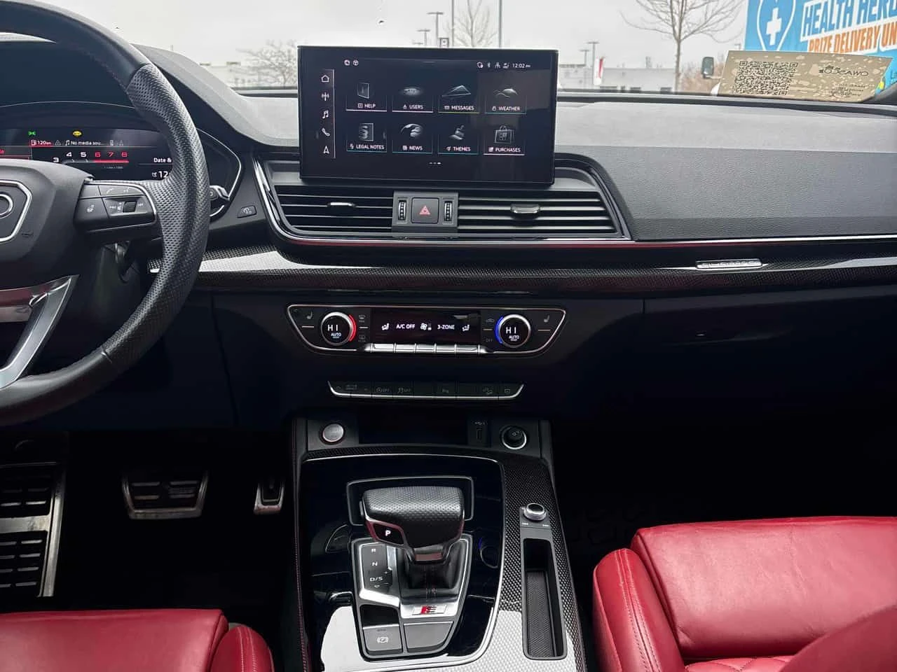 Audi SQ5 Progressiv/ДИСТРОНИК/ПАНОРАМА/ПОДГРЕВИ/360 CAM, снимка 9 - Автомобили и джипове - 53929260