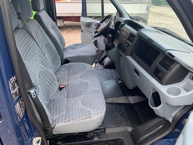 Ford Transit 8+ 1* РАБОТЕЩ КЛИМАТИК* ПОДГРЕВ НА СЕДАЛКИТЕ, снимка 12 - Бусове и автобуси - 47291189