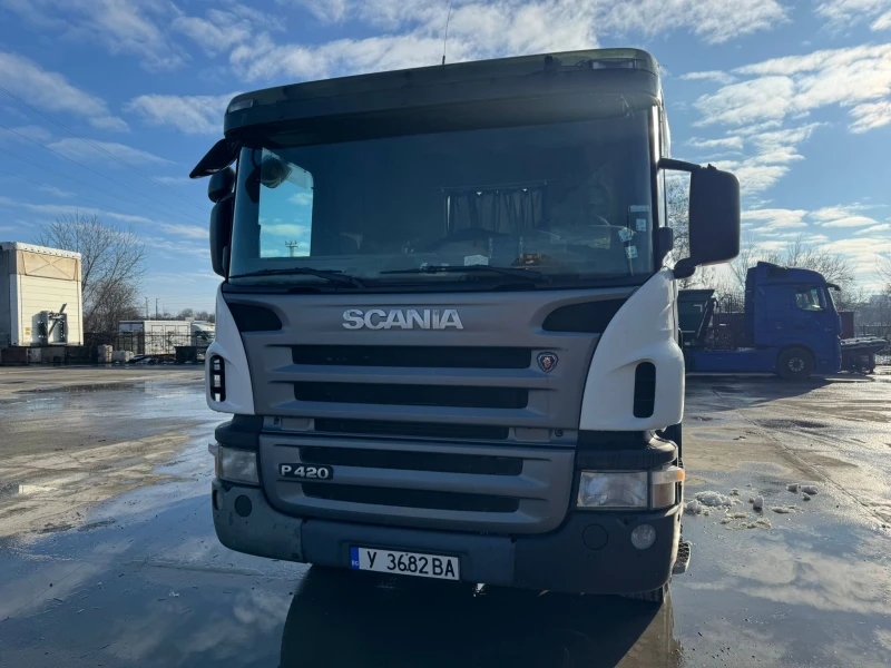 Бетон миксер Scania P420, снимка 6 - Индустриална техника - 48749253