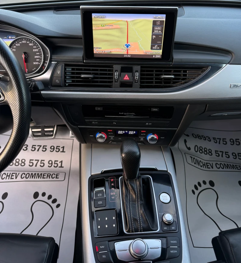 Audi A6 2.0-TDI-quattro-169.000km-S-line+ + + КАМЕРА-НОВА-, снимка 10 - Автомобили и джипове - 53117987