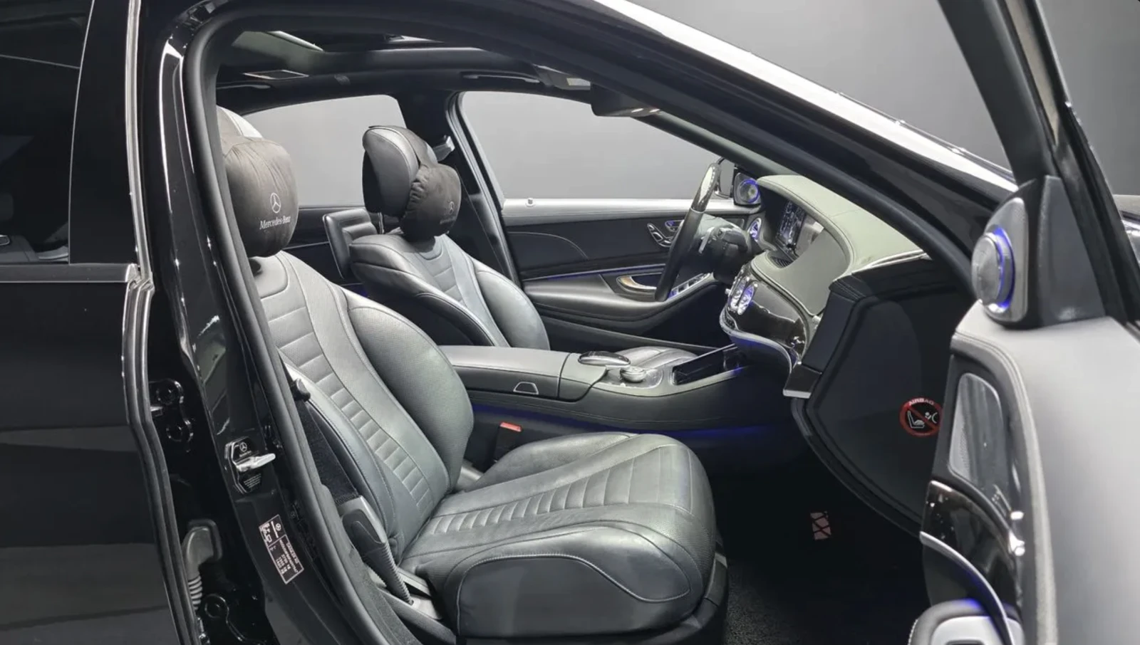 Mercedes-Benz S 500 L / S63 AMG ПАКЕТ/360 КАМЕРИ / BURMESTER/ ТV, снимка 15 - Автомобили и джипове - 55097775