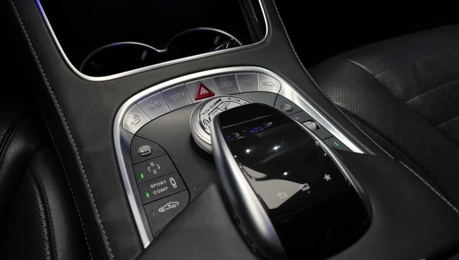 Mercedes-Benz S 500 L / S63 AMG ПАКЕТ/360 КАМЕРИ / BURMESTER/ ТV, снимка 13 - Автомобили и джипове - 55097775
