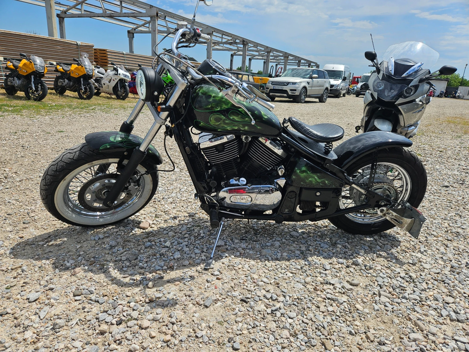 Kawasaki Vulcan Лизинг Бартер, снимка 3 - Мотоциклети и мототехника - 52192649