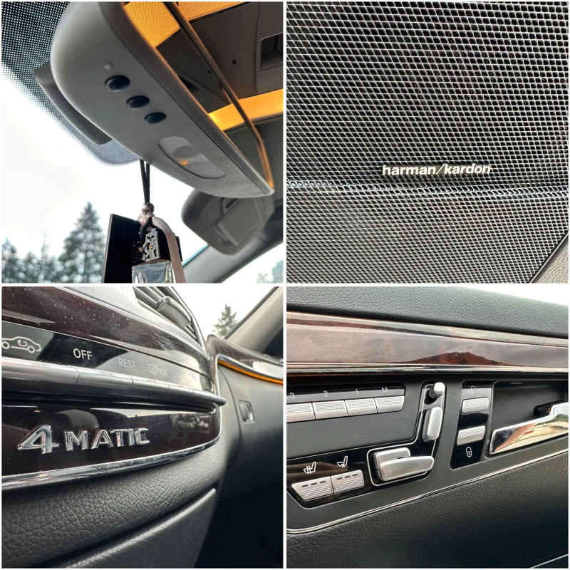 Mercedes-Benz S 500 ///AMG///S550///4MATIC///7G///LONG, снимка 15 - Автомобили и джипове - 46802702