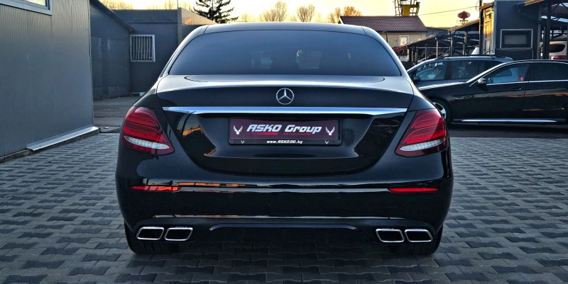 Mercedes-Benz E 220 BRABUS/9G/GERMANY/CAMERA/ПОДГРЕВ/ОБДУХ/AMBIENT/LIZ, снимка 6 - Автомобили и джипове - 49287830