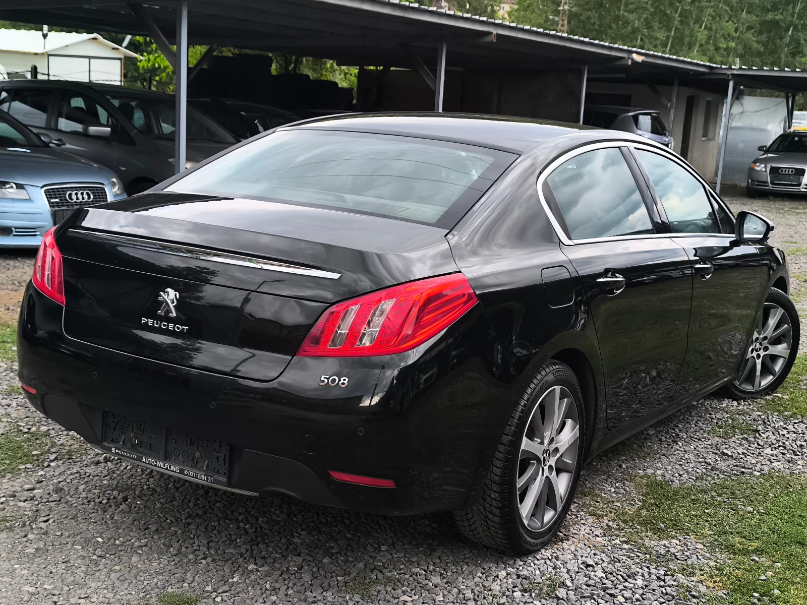 Peugeot 508 -1.6i-156кс-АВТОМАТИК-КОЖА-КЛИМАТРОНИК-EURO 5-, снимка 3 - Автомобили и джипове - 55282437