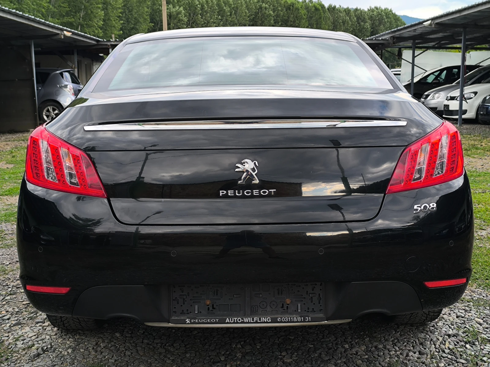 Peugeot 508 -1.6i-156кс-АВТОМАТИК-КОЖА-КЛИМАТРОНИК-EURO 5-, снимка 4 - Автомобили и джипове - 55282437