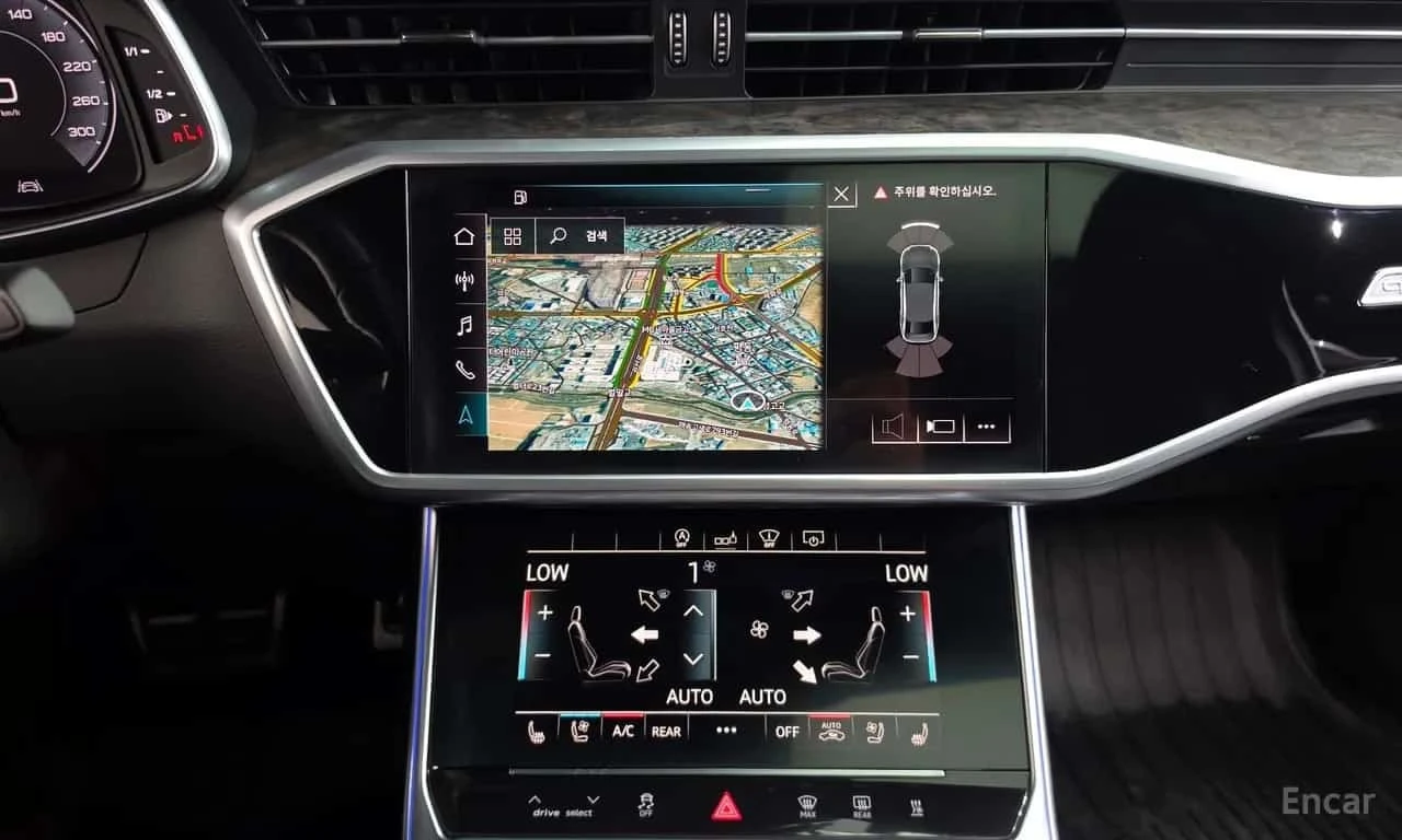 Audi A6 / ДИСТРОНИК / ОБДУХВАНЕ / 360 / ХЕД-ЪП, снимка 14 - Автомобили и джипове - 56431429