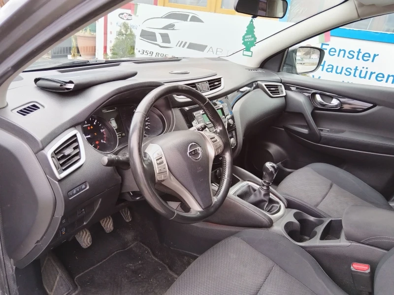 Nissan Qashqai 1.5.D 110ks. 6skorosti , снимка 14 - Автомобили и джипове - 48196357