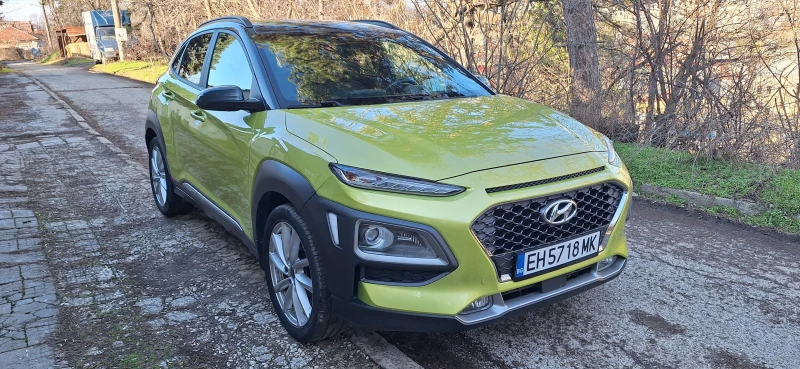Hyundai Kona 4х4  Газ/Бензин, Закупен от Хюндай България, снимка 8 - Автомобили и джипове - 53498732