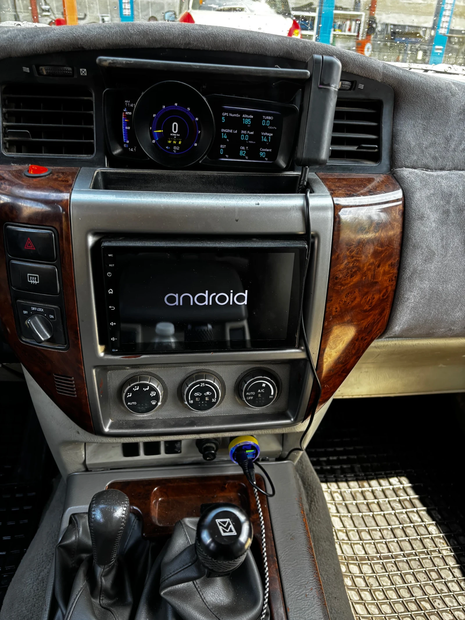 Nissan Patrol 3.0 M57 узаконен, снимка 11 - Автомобили и джипове - 54551174