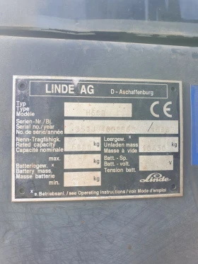 Мотокар Linde Н60D, снимка 9