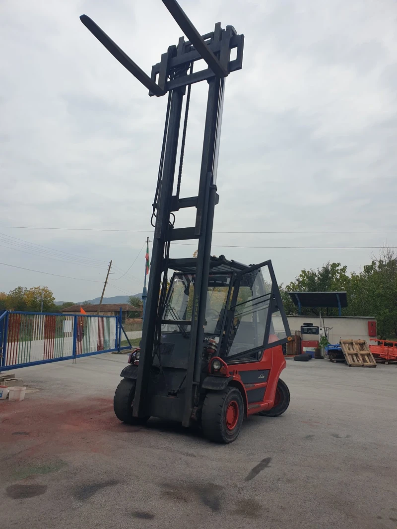 Мотокар Linde Н60D, снимка 4 - Индустриална техника - 52061497