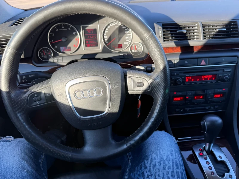 Audi A4 2.0T 200ph* QUATTRO* АВТОМАТ* КОЖА* ПОДГРЕВ* * * , снимка 11 - Автомобили и джипове - 52718455