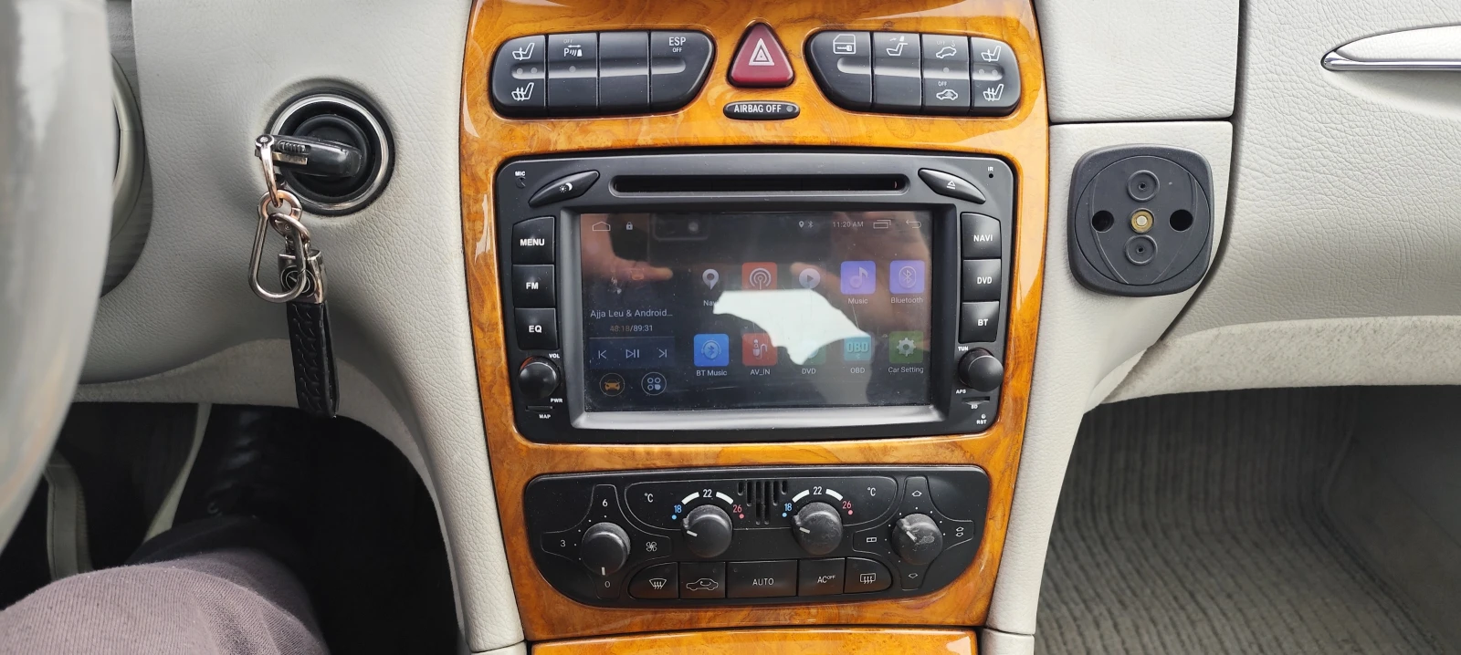 Mercedes-Benz CLK 320 НОВА ВЕРИГА, снимка 14 - Автомобили и джипове - 54195171