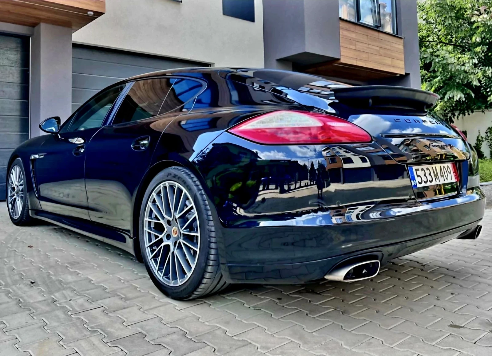Porsche Panamera  - Сменени вериги, реални км., Recaro, КАТО НОВА !, снимка 5 - Автомобили и джипове - 56135077