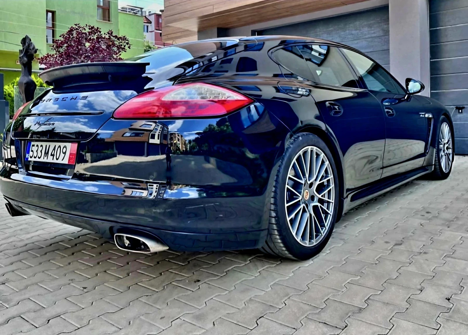 Porsche Panamera  - Сменени вериги, реални км., Recaro, КАТО НОВА !, снимка 6 - Автомобили и джипове - 56135077