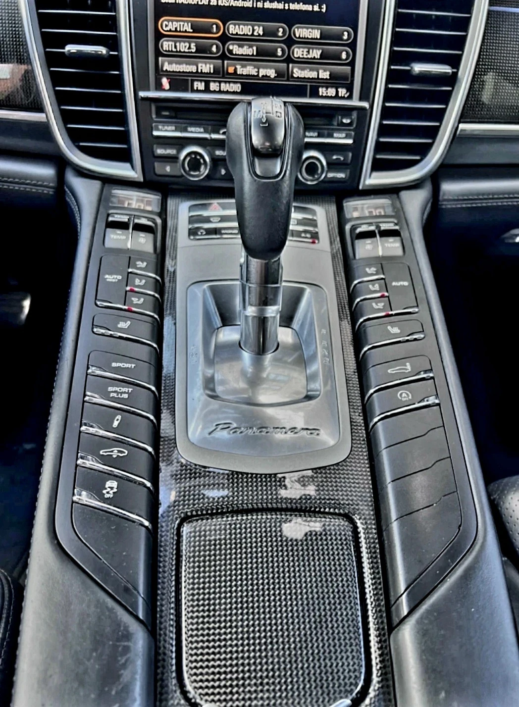 Porsche Panamera  - Сменени вериги, реални км., Recaro, КАТО НОВА !, снимка 13 - Автомобили и джипове - 56135077