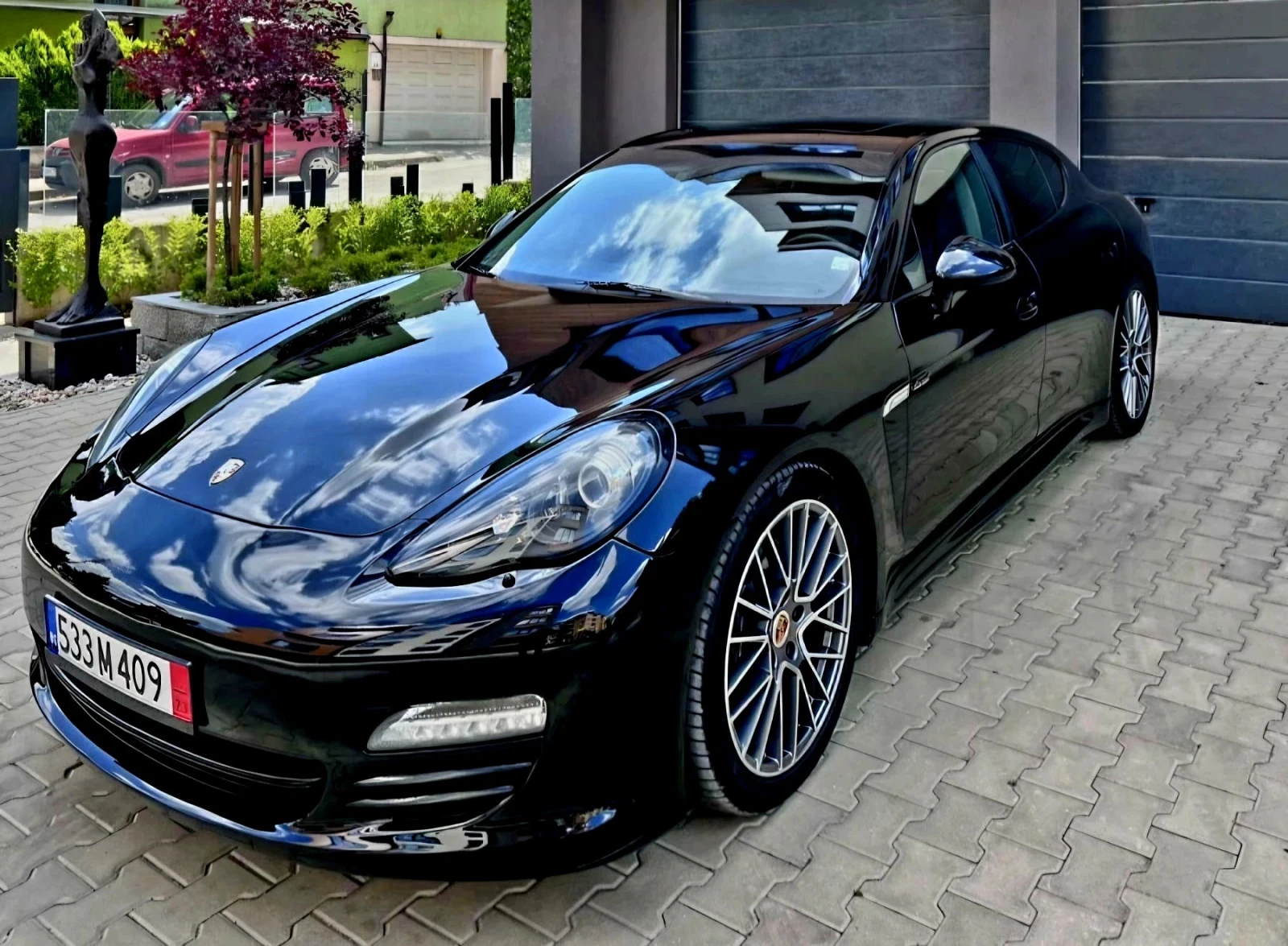 Porsche Panamera  - Сменени вериги, реални км., Recaro, КАТО НОВА !
